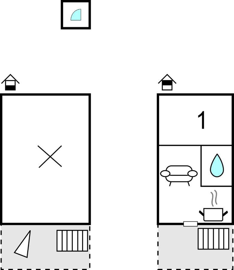 Awesome Apartment In Vasteville With Kitchenette 외부 사진